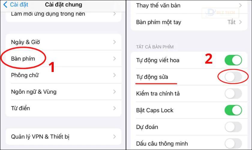 Bật tắt các tính năng của bàn phím theo nhu cầu sử dụng của bạn