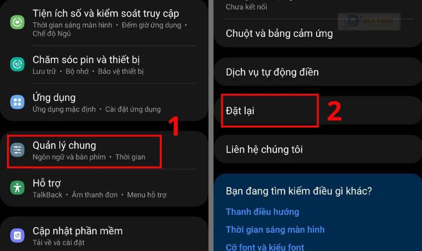 Khôi phục cài đặt gốc