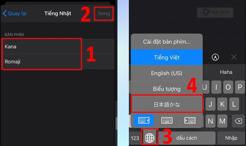Cách cài bàn phím tiếng Nhật trên điện thoại iPhone