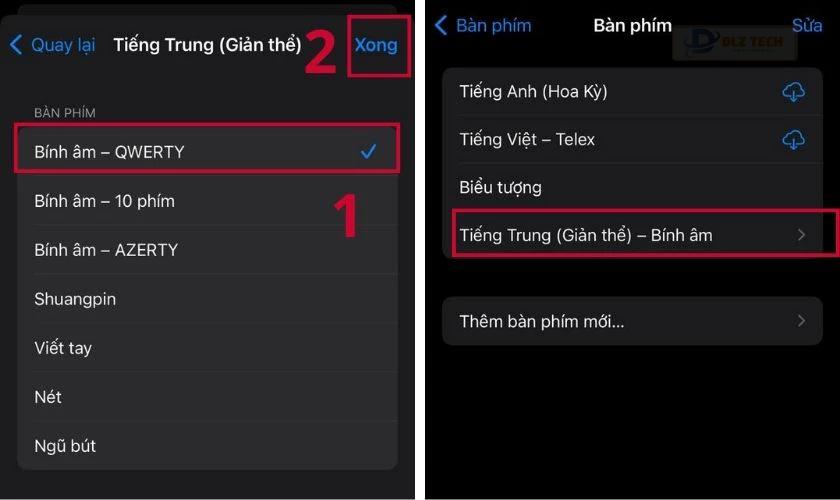 Nhấn chọn Xong để hoàn tất cài đặt