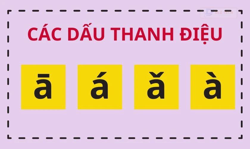 Cách thêm dấu thanh tiếng Trung trên iPhone