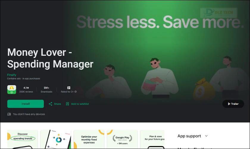 Phần mềm Money Lover - Phần mềm quản lý chi tiêu trên điện thoại
