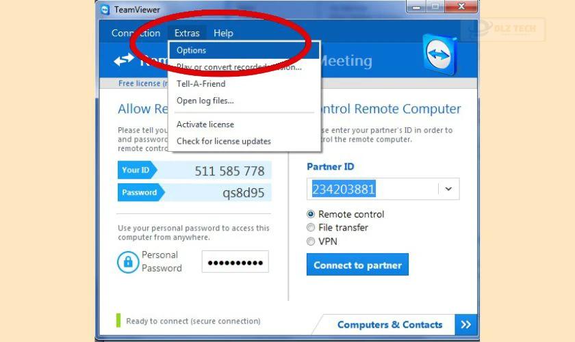 Gán máy tính vào Teamviewer