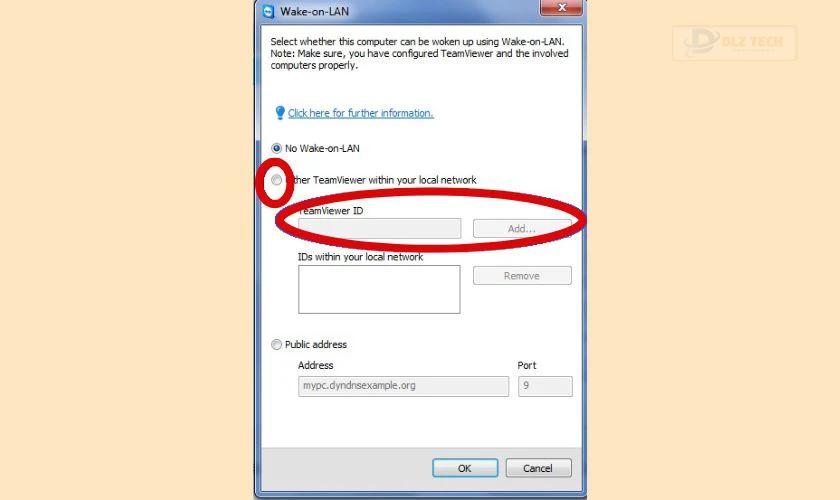 Đăng ký mã ID Teamviewer cho máy trung gian