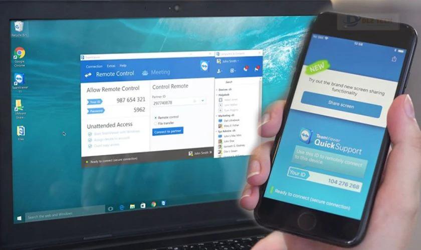 Có an toàn không khi bật máy tính từ xa bằng Teamviewer