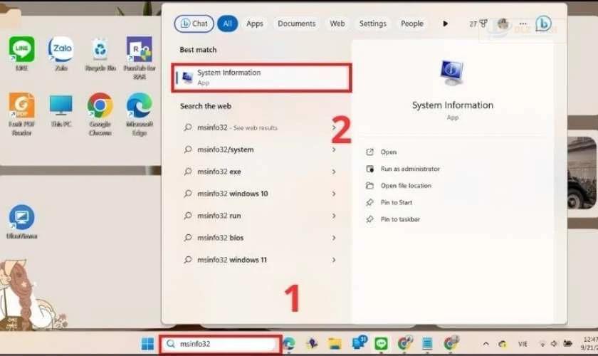 Kiểm tra Secure Boot trên Win 11