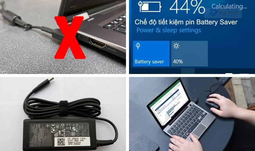 Cách bảo quản pin laptop