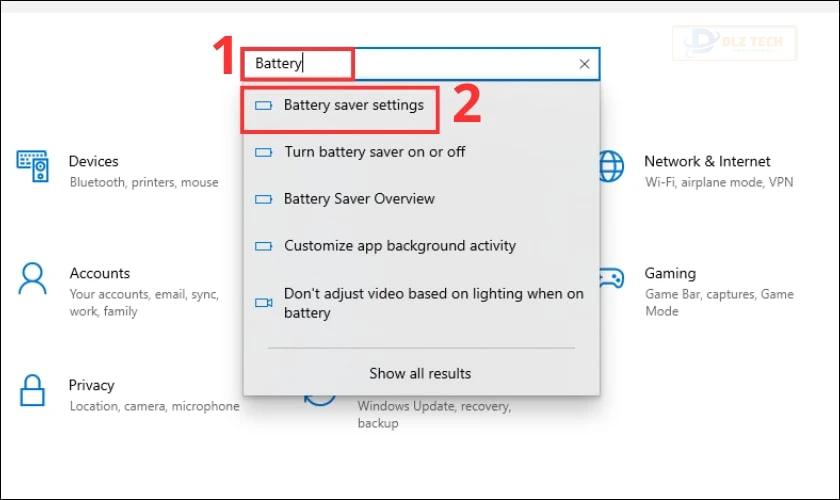 Hướng dẫn cách cài đặt chế độ sạc pin laptop