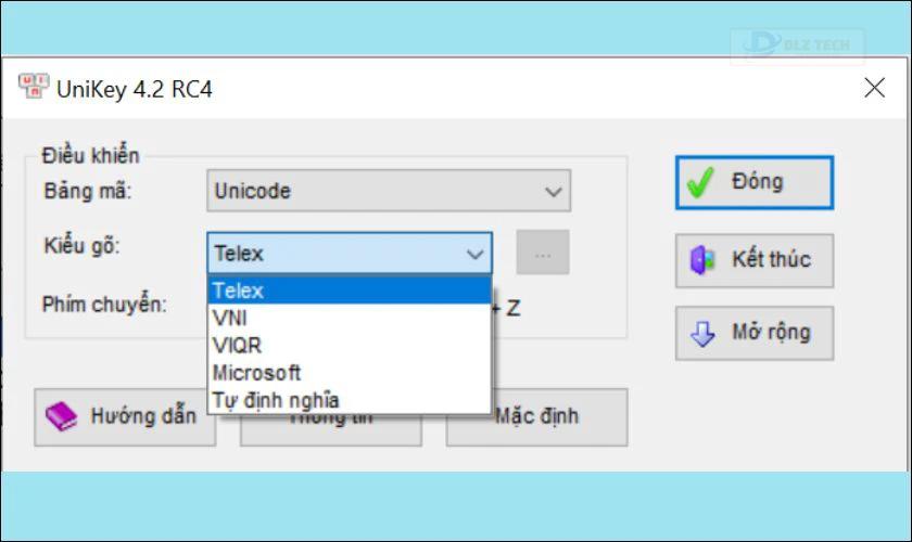 Cách sử dụng bộ gõ Telex trên Unikey