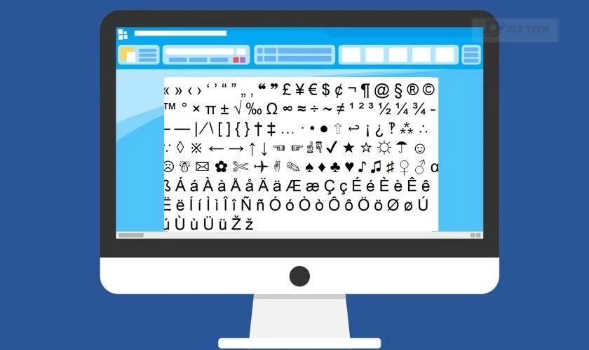 Các ký tự đặc biệt trong Word