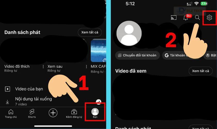 Cách chuyển hướng YouTube trên iPhone