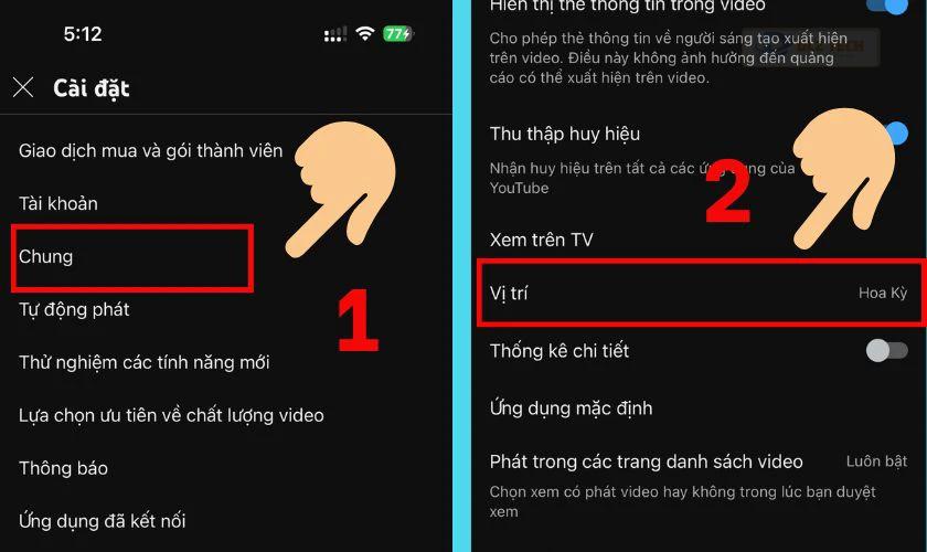 Tìm vị trí trên iPhone