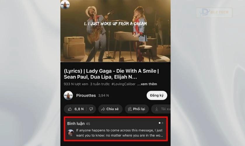 Cách dịch bình luận trên Youtube sang tiếng Việt trên điện thoại