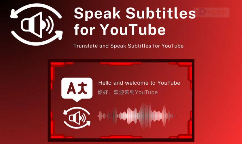 Youtube Subtitles Speaker and Translator