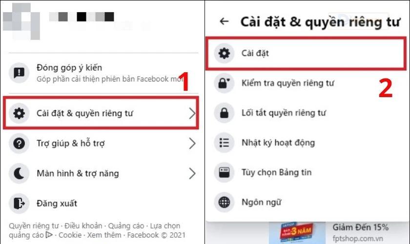 Cách đổi tên Facebook khi chưa dùng đủ 60 ngày
