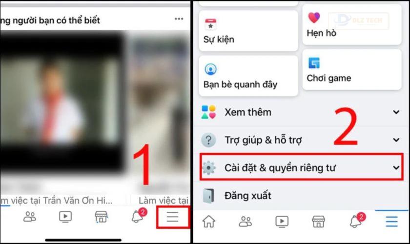 Cách thay đổi tên Facebook trên iOS