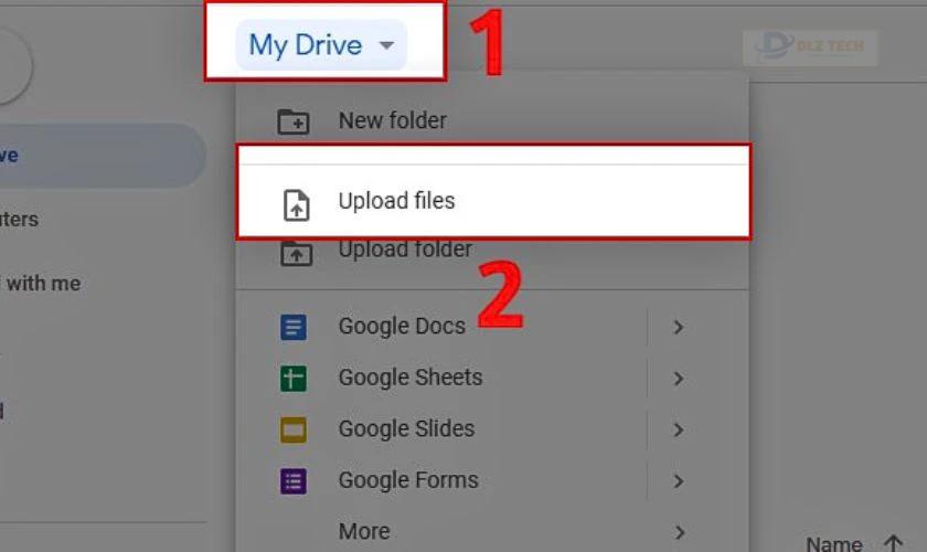 Cách đưa file Excel lên Google Drive