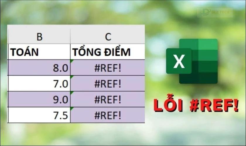 Lỗi #REF trong hàm Vlookup