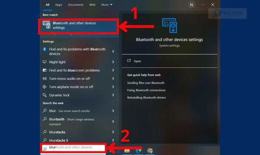 Cách kết nối bàn phím Bluetooth với laptop Windows