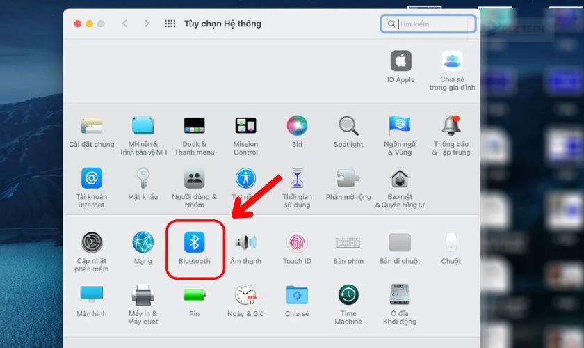 Cách kết nối bàn phím Bluetooth với laptop hệ MacOS