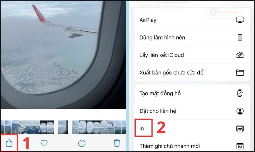 Cách kết nối điện thoại với máy in trên điện thoại iPhone