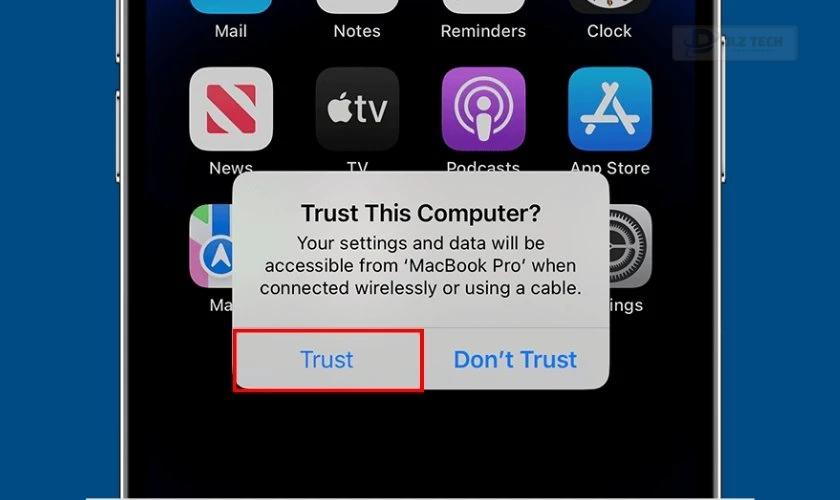 Xác nhận sao chép ảnh từ iPhone sang Macbook bằng Photos