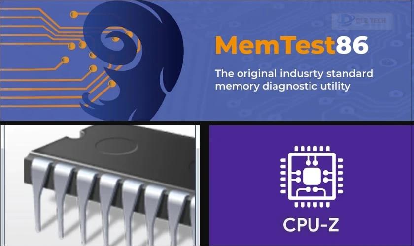 Các phần mềm check RAM phổ biến