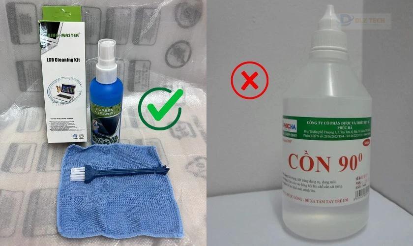 Nước lau màn hình máy tính là nước gì?