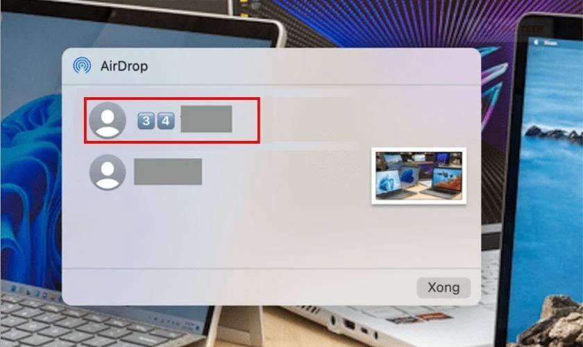 Cách share dữ liệu giữa 2 máy tính MacBook bằng AirDrop