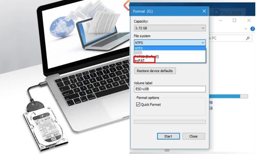 Cách share dữ liệu giữa 2 máy tính Windows và MacBook bằng ổ đĩa USB