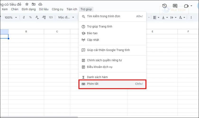 Cách tạo ô tick bằng phím tắt