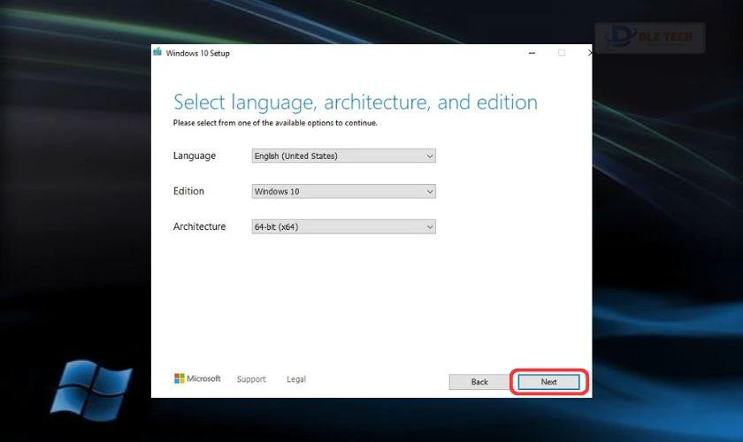 Cách cài Win 10