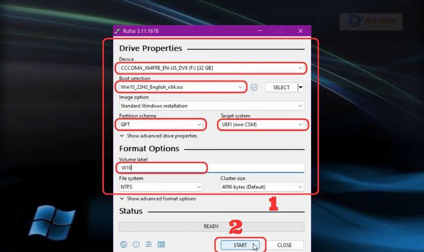 Ấn Next để tiếp tục