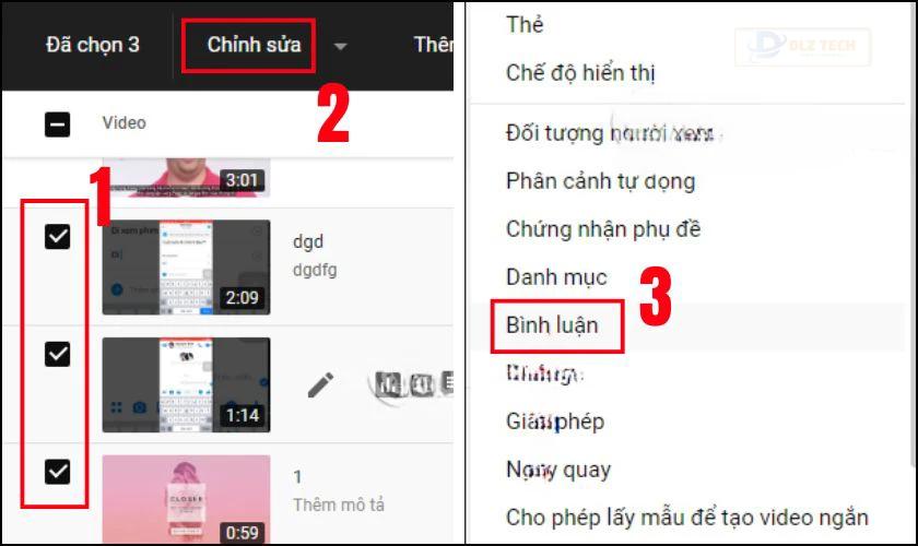 Chọn Chỉnh sửa video để thực hiện các thay đổi cần thiết