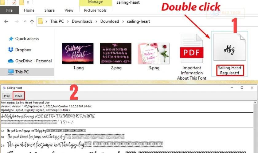 Cách thêm font chữ vào Word chi tiết