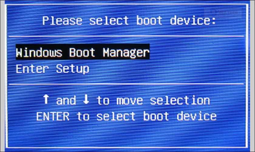 Những điều cần biết trước khi vào Menu Boot