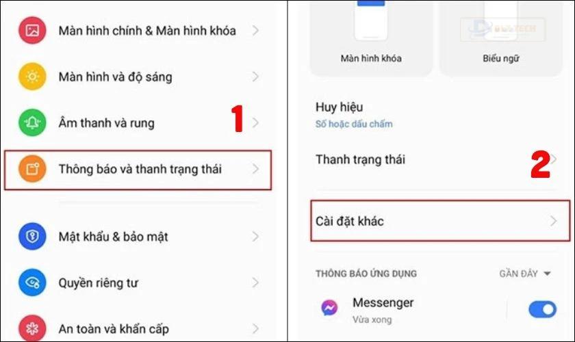 Xem tin nhắn đã thu hồi trên Realme