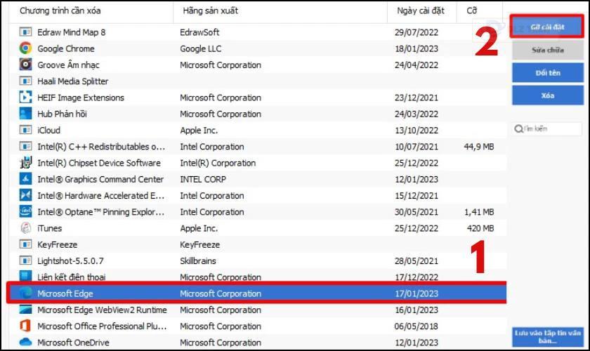 Gỡ cài đặt ứng dụng bằng CCleaner