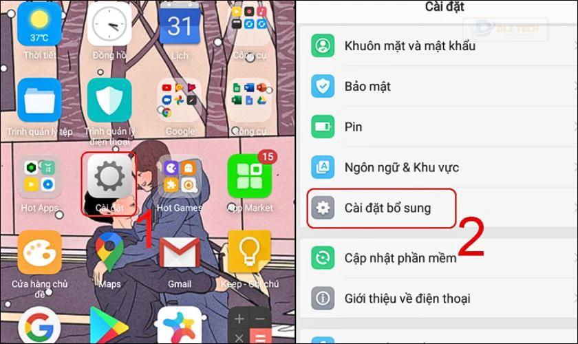 Hướng dẫn cài đặt bàn phím OPPO gõ tiếng Việt
