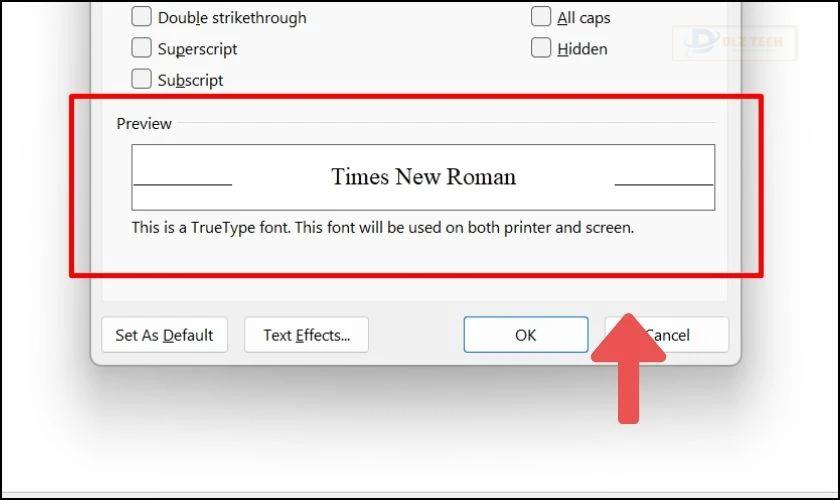 Cách cài Font mặc định cho Word với Windows nhanh