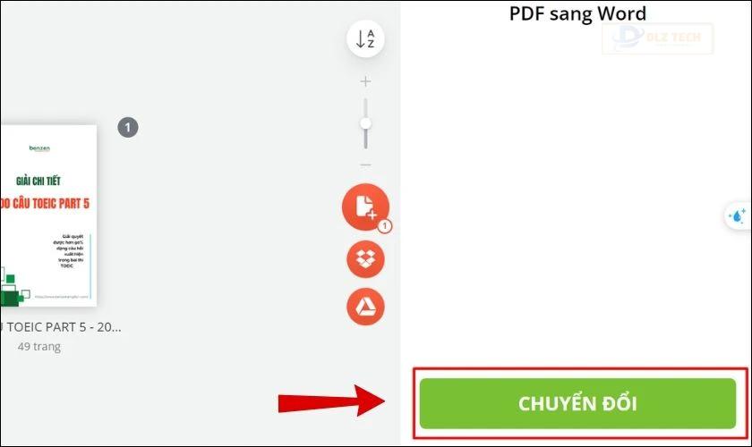 Chọn chuyển đổi
