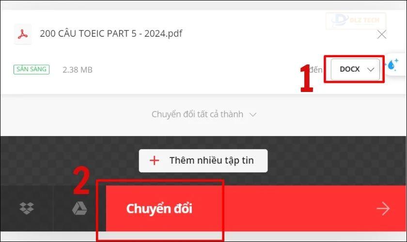 Chọn file mong muốn