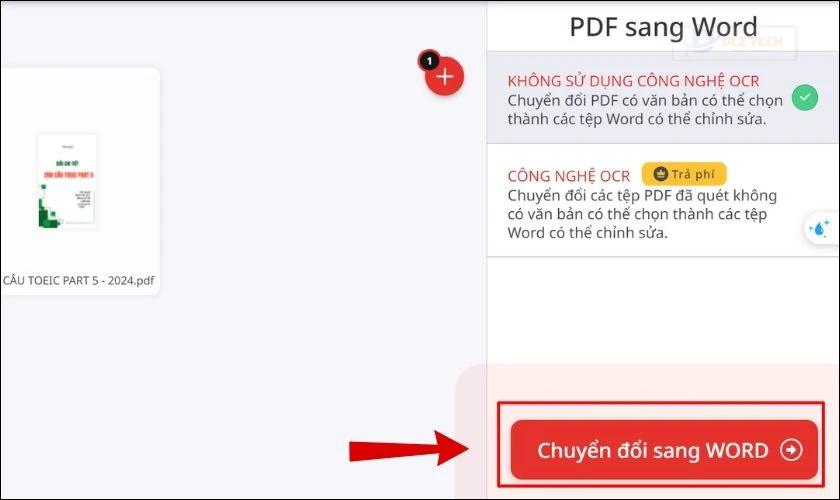 Chuyển đổi sang word