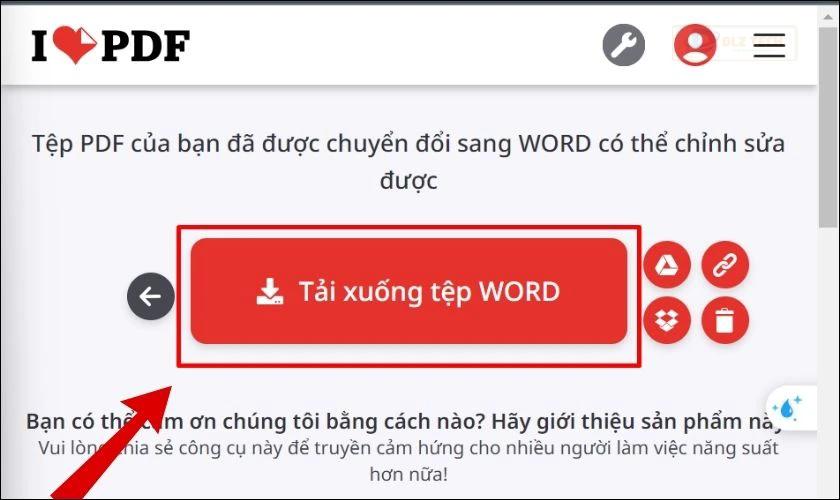 Tải xuống tệp word