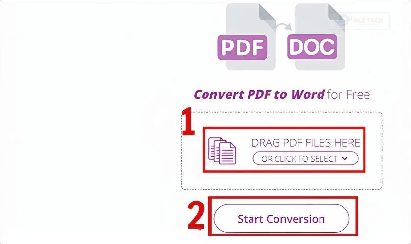 Start Conversion