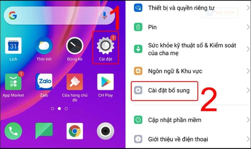 Khôi phục cài đặt gốc