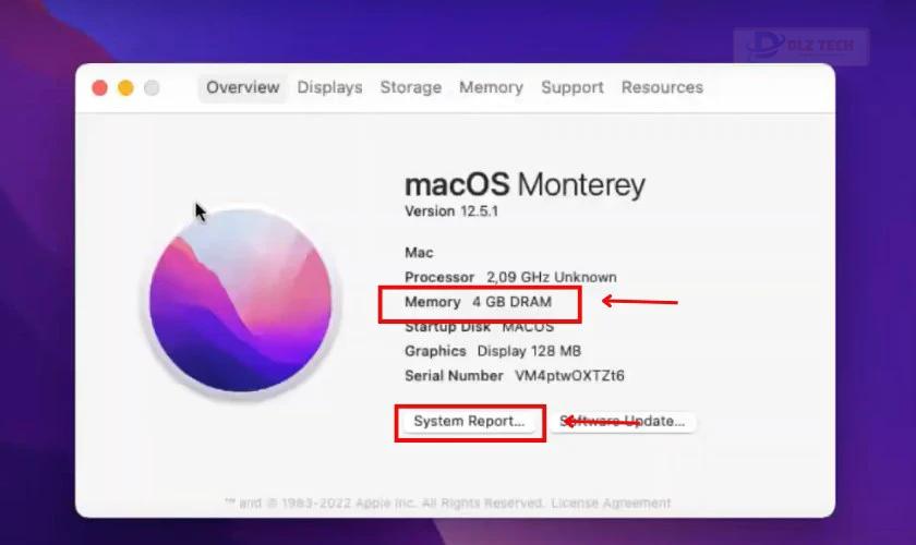 Hoàn thành kiểm tra dung lượng RAM trên laptop