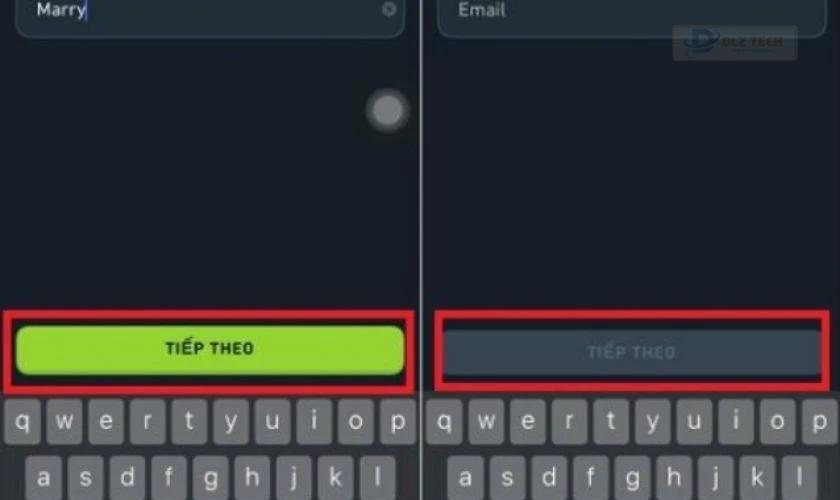 Sau khi thực hiện xong bài Test, bạn nhấn Tiếp tục