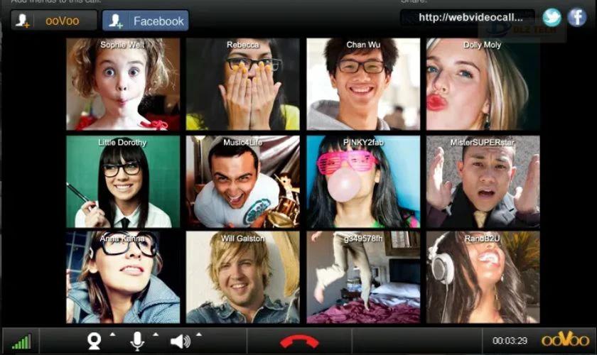 ooVoo - ứng dụng gọi video nhóm