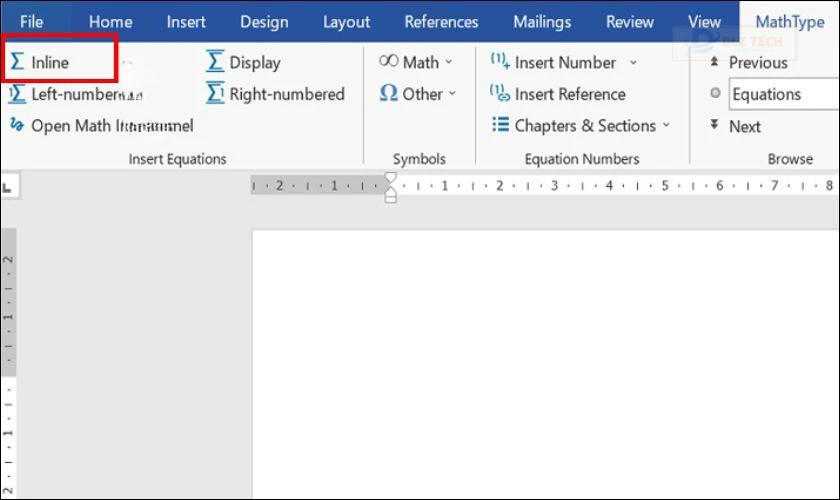 Gõ công thức toán học trong Word bằng phần mềm MathType hiệu quả